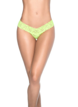 String Sexy en Dentelle Vert Chaud 94HGRE Volume 2